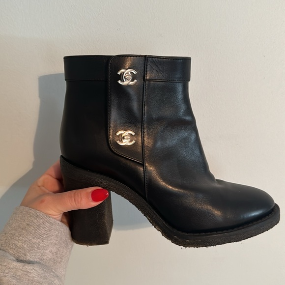 Chanel Turnlock Boots - Picture 10 of 11